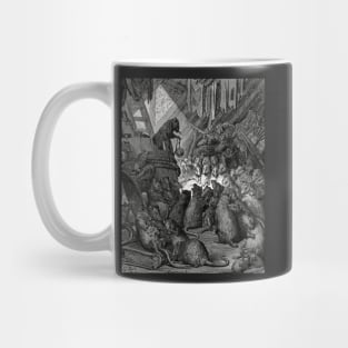 The Council of the Rats - Gustave Dore Mug